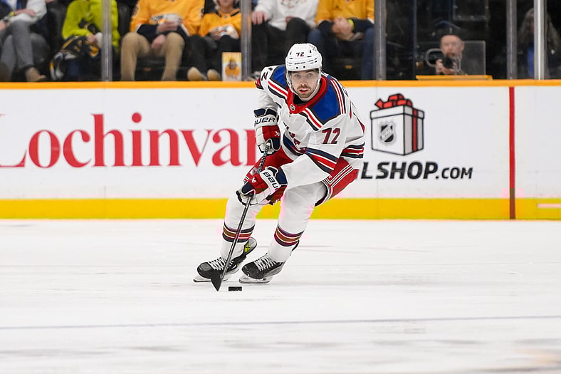 NHL: New York Rangers at Nashville Predators