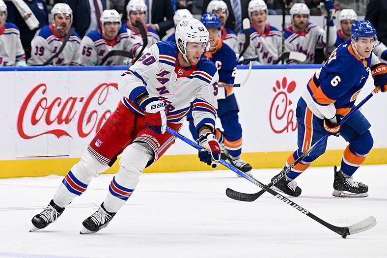 NHL: New York Rangers at New York Islanders