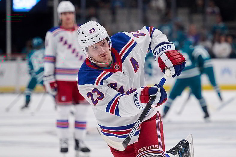 NHL: New York Rangers at San Jose Sharks