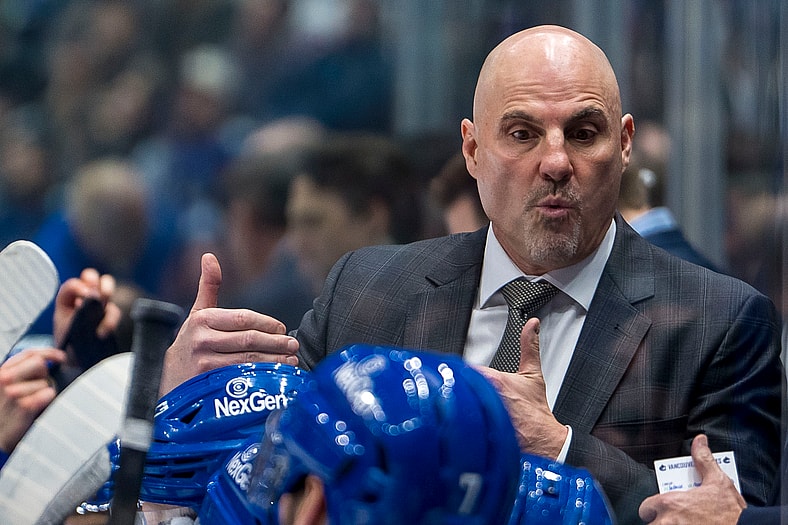 NHL: New York Rangers at Vancouver Canucks