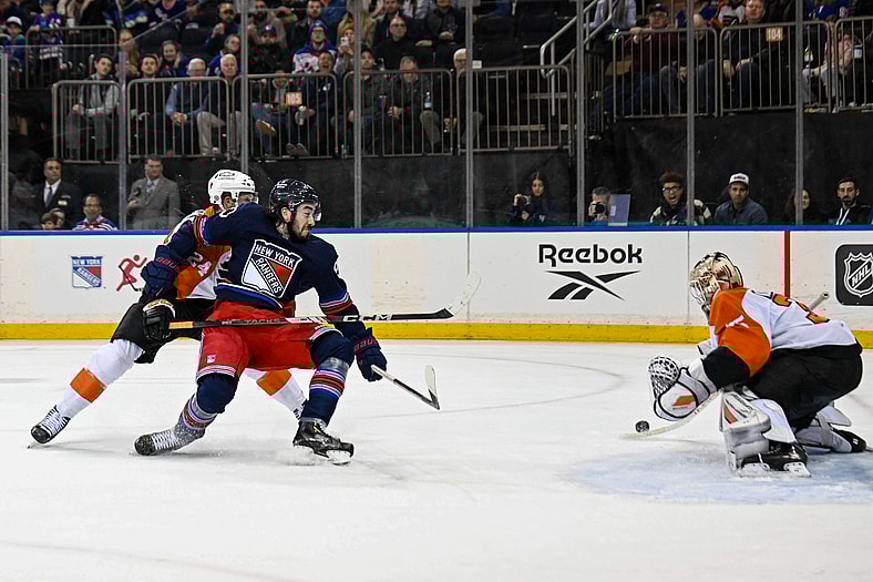 NHL: Philadelphia Flyers at New York Rangers