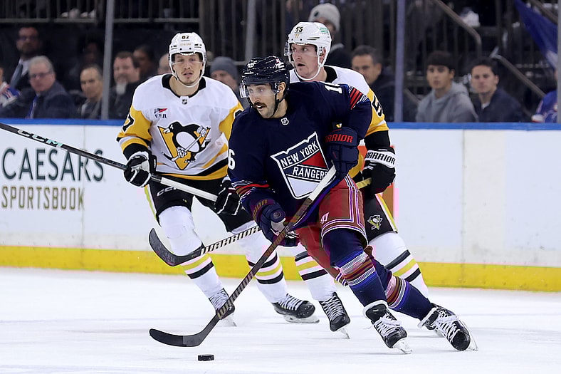 NHL: Pittsburgh Penguins at New York Rangers