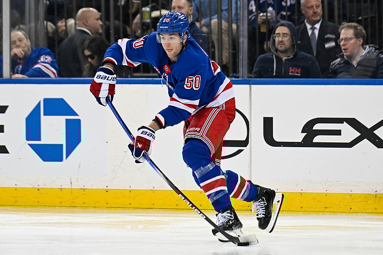 NHL: Toronto Maple Leafs at New York Rangers