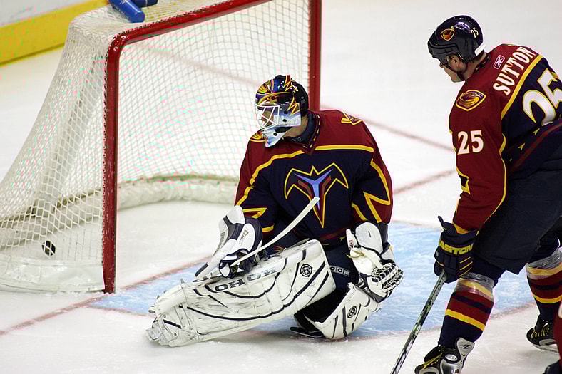 NHL: Washington Capitals at Atlanta Thrashers