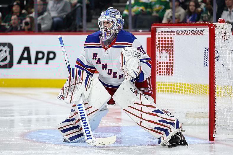 NHL: New York Rangers at Minnesota Wild