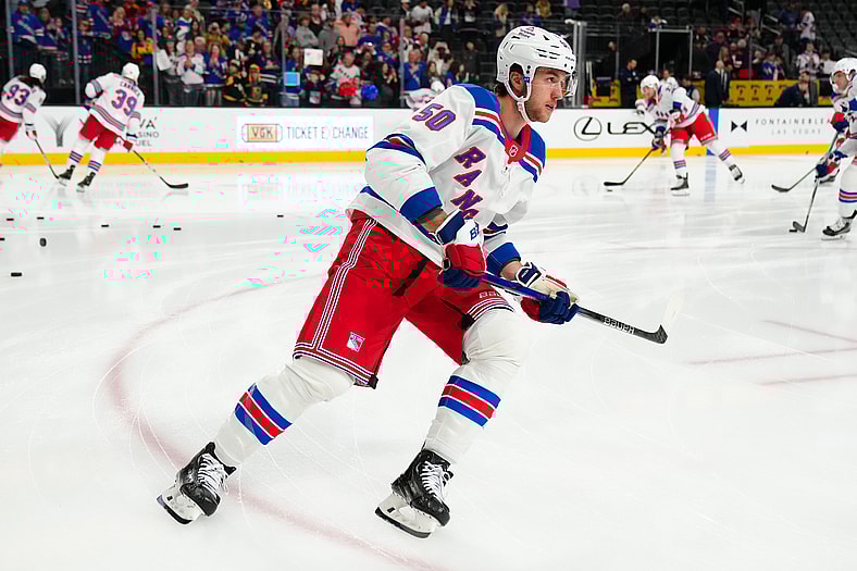 NHL: New York Rangers at Vegas Golden Knights