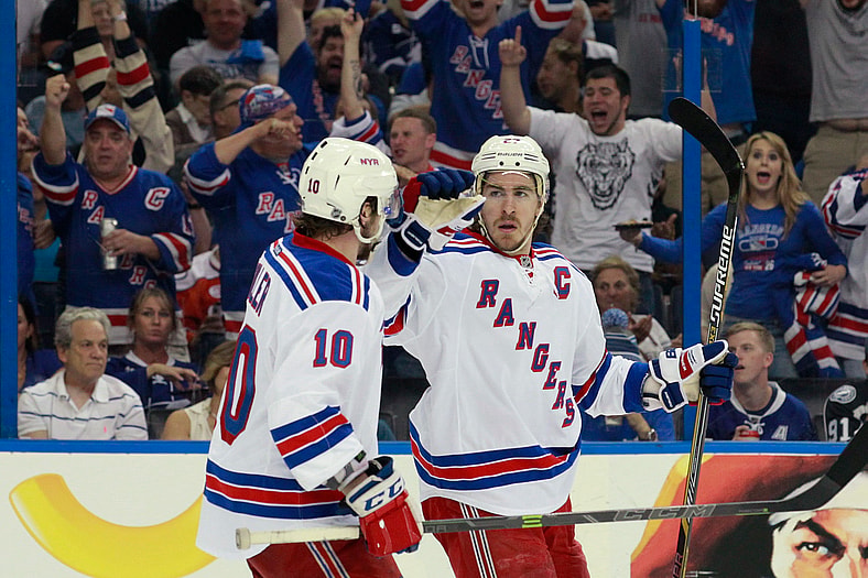NHL: Stanley Cup Playoffs-New York Rangers at Tampa Bay Lightning