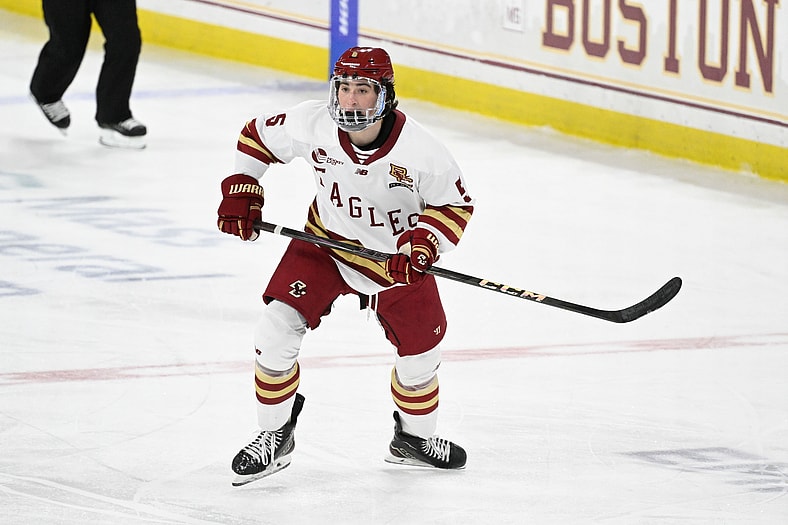 NCAA Hockey: New Hampshire at Boston College