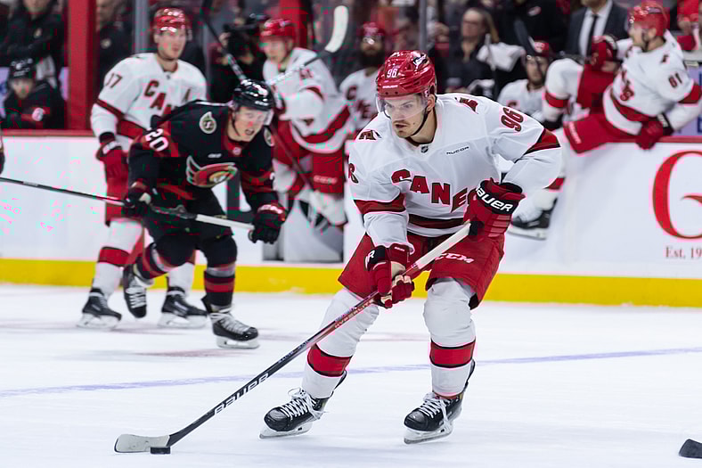 NHL: Carolina Hurricanes at Ottawa Senators