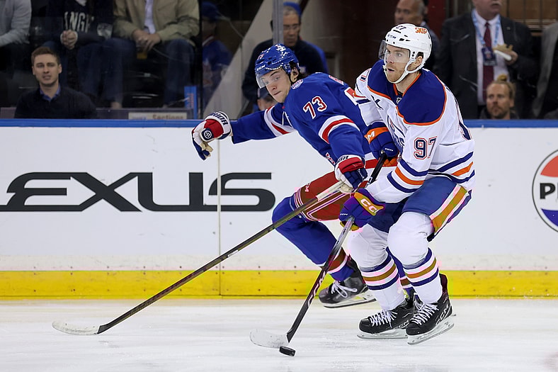 NHL: Edmonton Oilers at New York Rangers