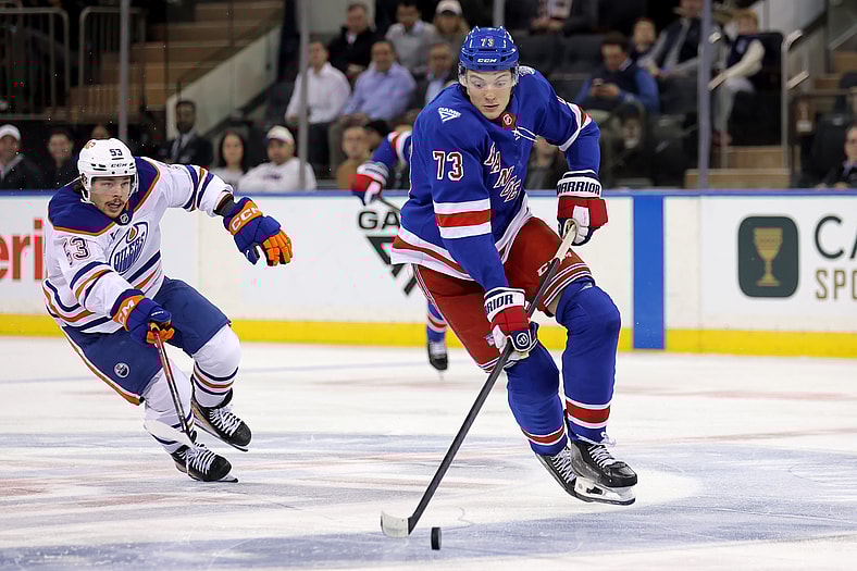 NHL: Edmonton Oilers at New York Rangers