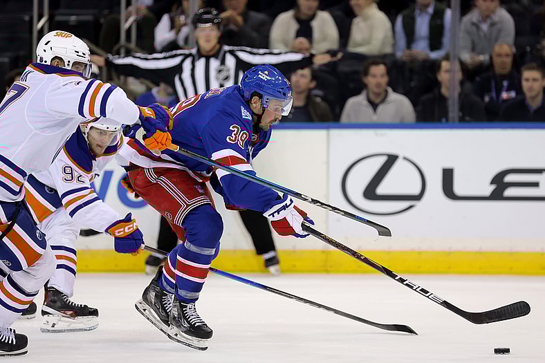 NHL: Edmonton Oilers at New York Rangers