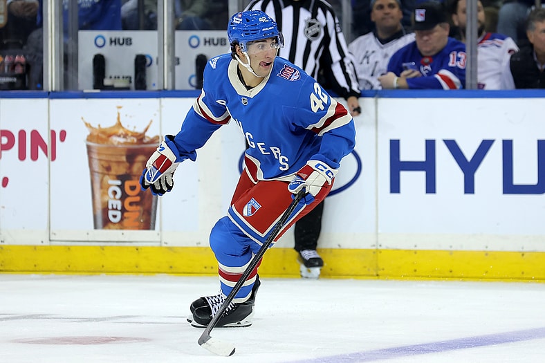 NHL: Pittsburgh Penguins at New York Rangers