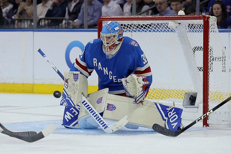 NHL: Pittsburgh Penguins at New York Rangers