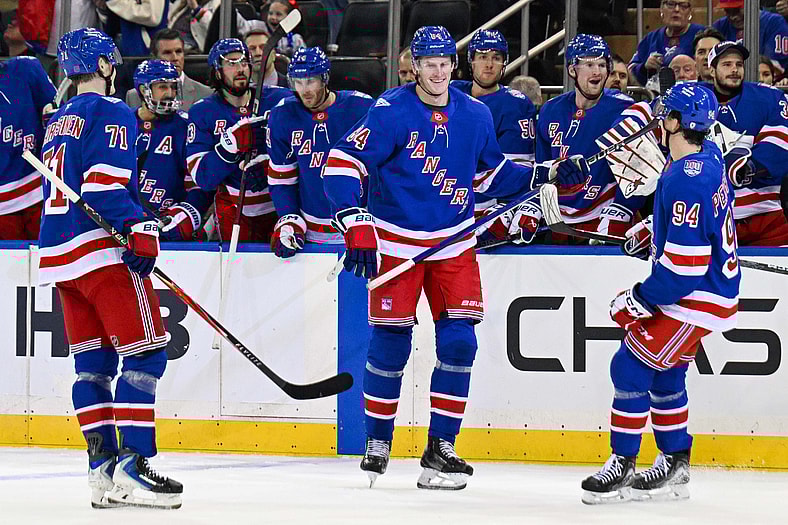 NHL: Preseason-New Jersey Devils at New York Rangers