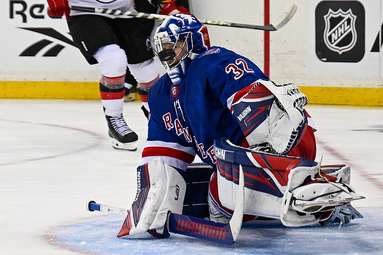 NHL: Preseason-New Jersey Devils at New York Rangers
