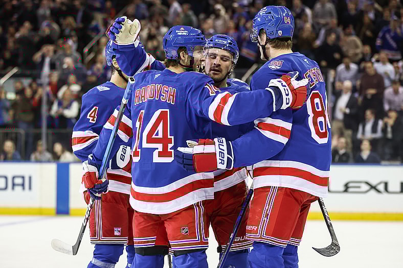 NHL: San Jose Sharks at New York Rangers
