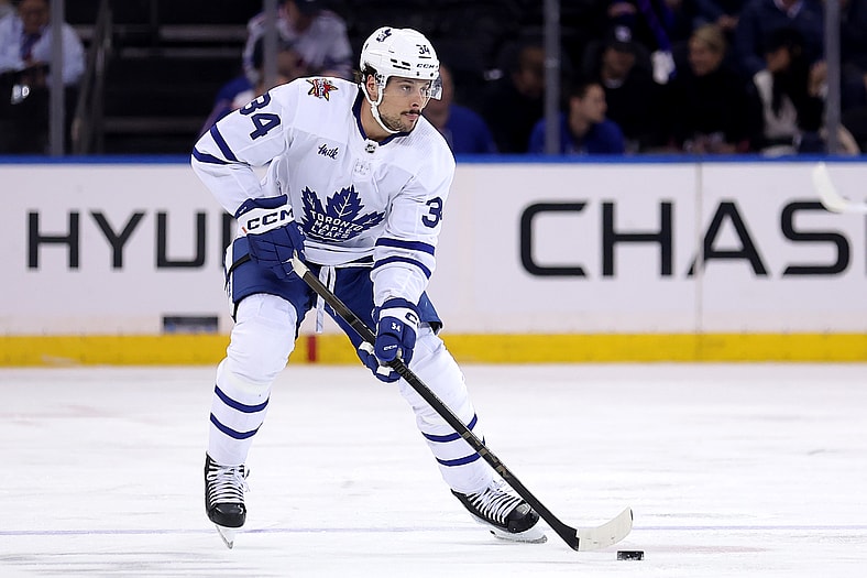 NHL: Toronto Maple Leafs at New York Rangers