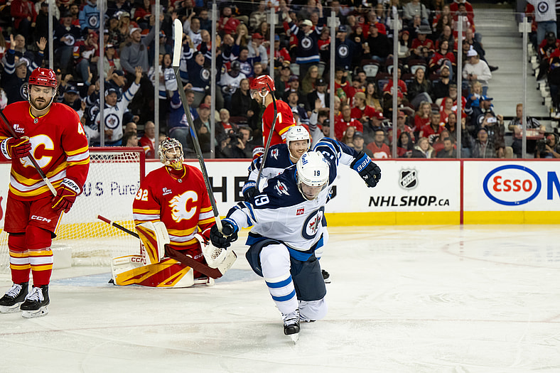 NHL: Winnipeg Jets at Calgary Flames