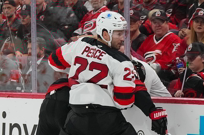 NHL: New Jersey Devils at Carolina Hurricanes