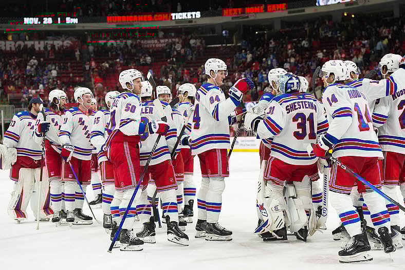 NHL: New York Rangers at Carolina Hurricanes