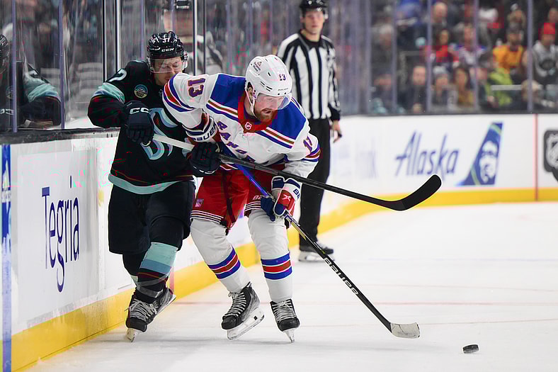 NHL: New York Rangers at Seattle Kraken