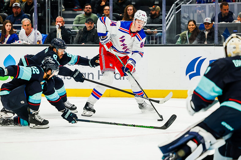NHL: New York Rangers at Seattle Kraken