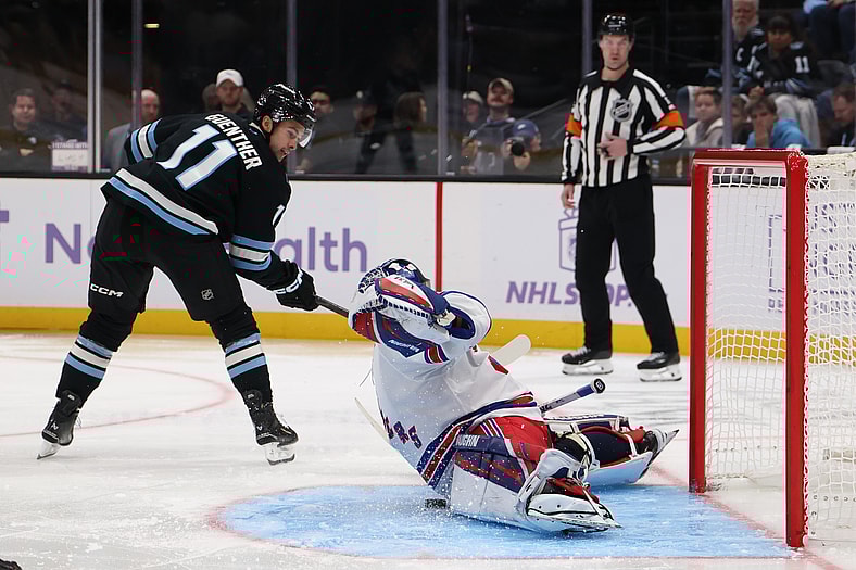 NHL: New York Rangers at Utah Mammoth