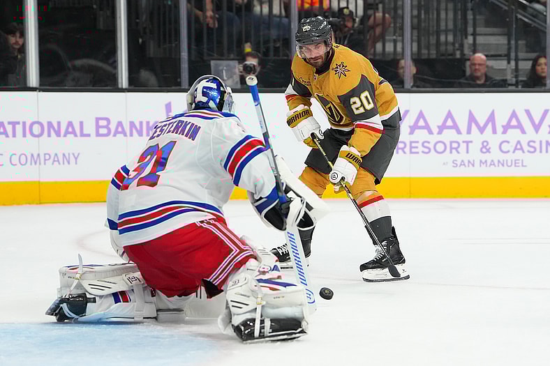 NHL: New York Rangers at Vegas Golden Knights