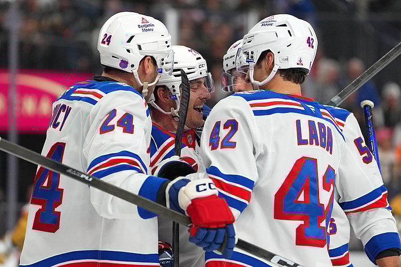 NHL: New York Rangers at Vegas Golden Knights