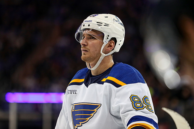 NHL: St. Louis Blues at New York Rangers
