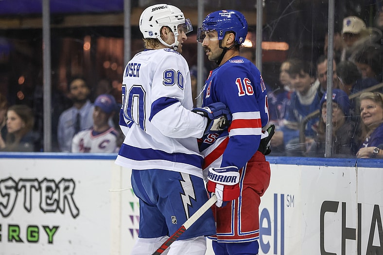 NHL: Tampa Bay Lightning at New York Rangers