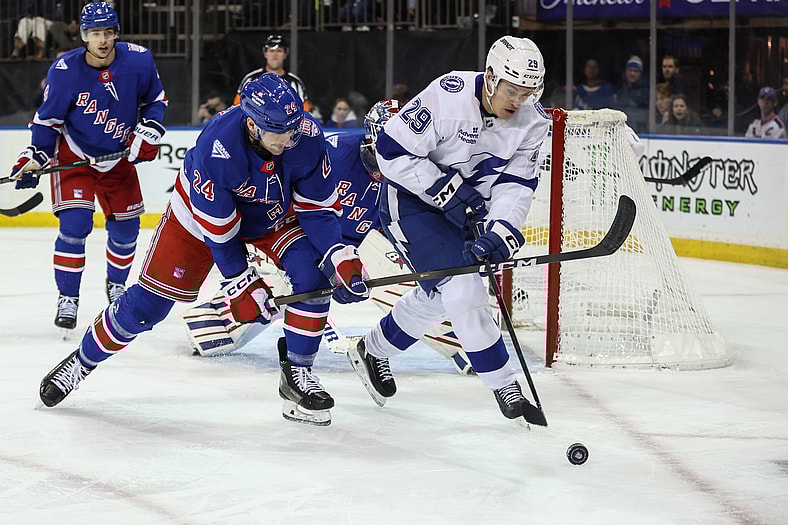 NHL: Tampa Bay Lightning at New York Rangers