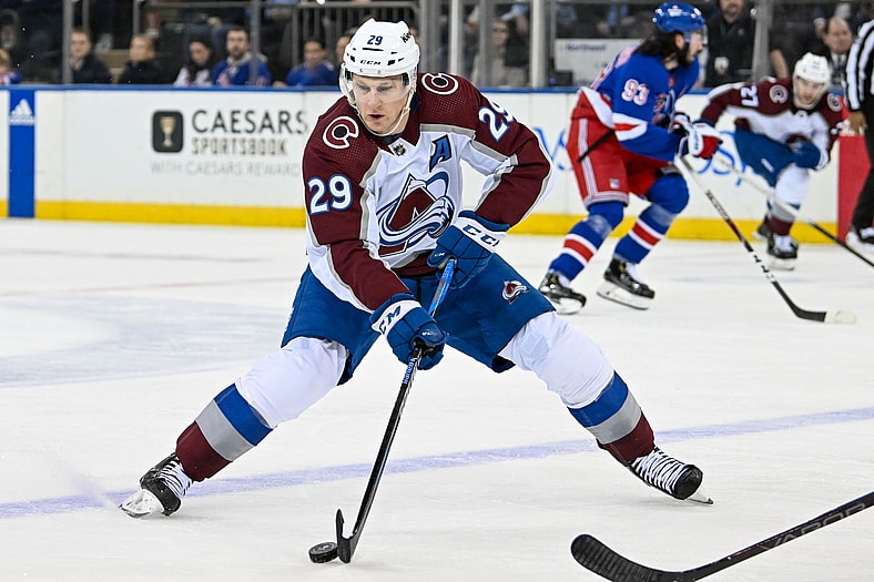 NHL: Colorado Avalanche at New York Rangers