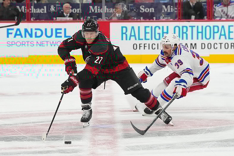 NHL: New York Rangers at Carolina Hurricanes