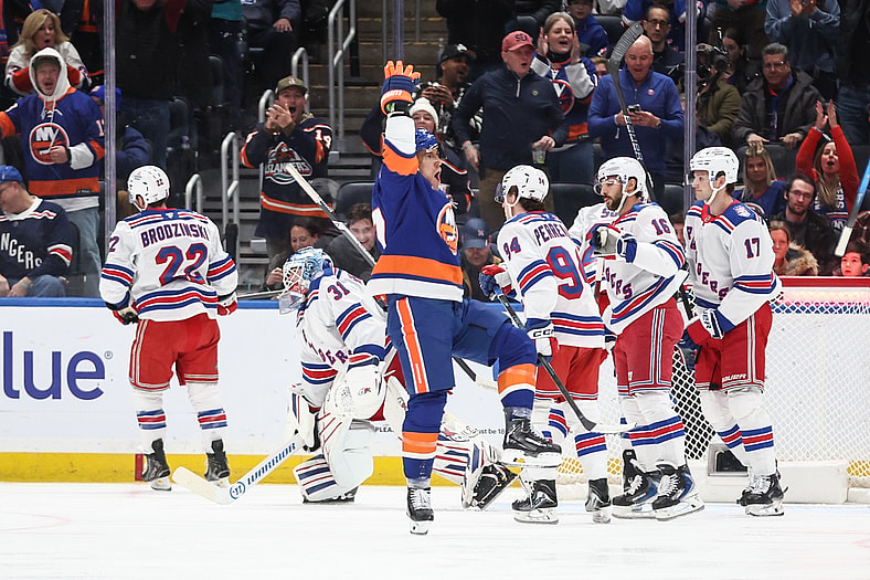 NHL: New York Rangers at New York Islanders