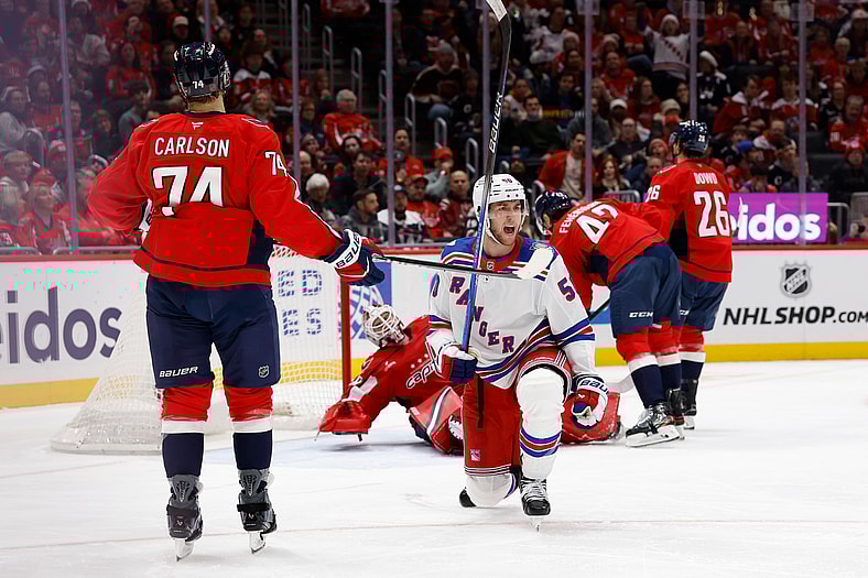 NHL: New York Rangers at Washington Capitals