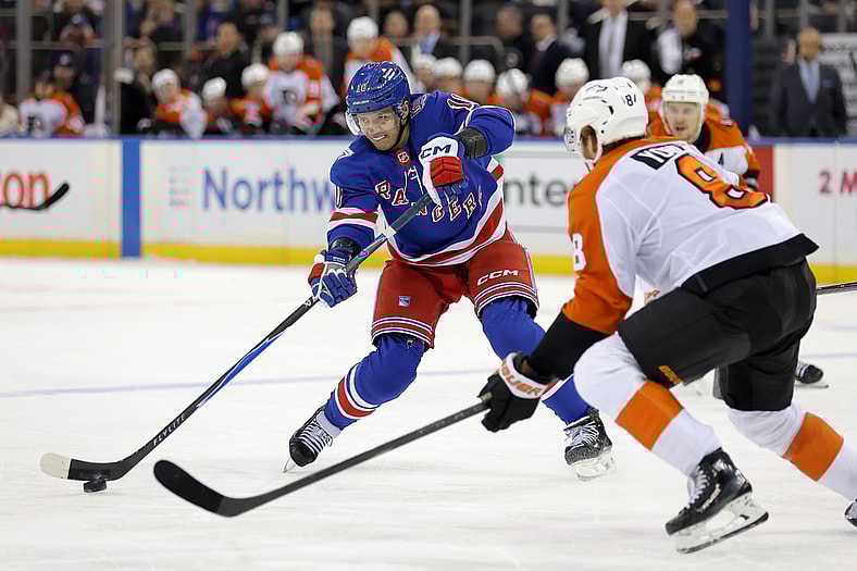 NHL: Philadelphia Flyers at New York Rangers