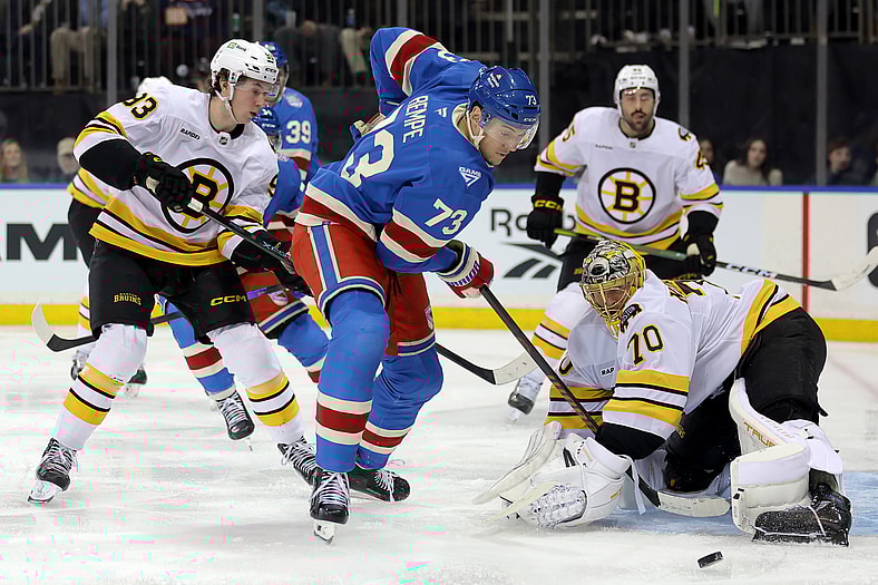 NHL: Boston Bruins at New York Rangers
