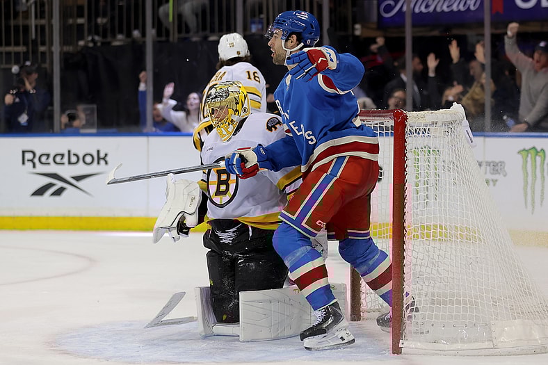 NHL: Boston Bruins at New York Rangers