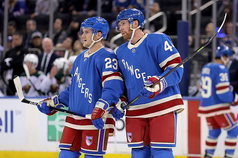NHL: Minnesota Wild at New York Rangers
