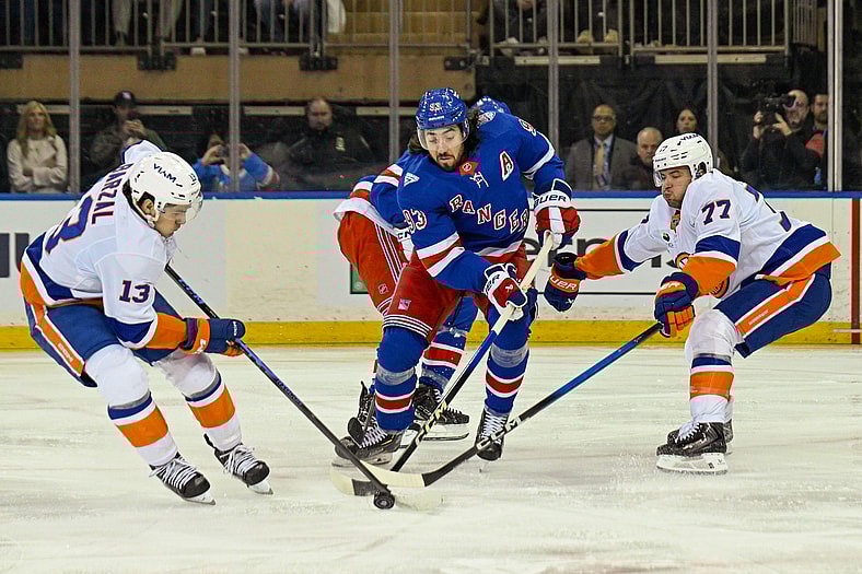 NHL: New York Islanders at New York Rangers