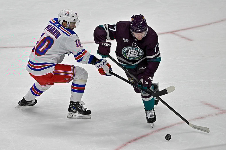 NHL: New York Rangers at Anaheim Ducks