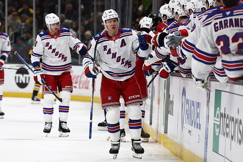 NHL: New York Rangers at Boston Bruins