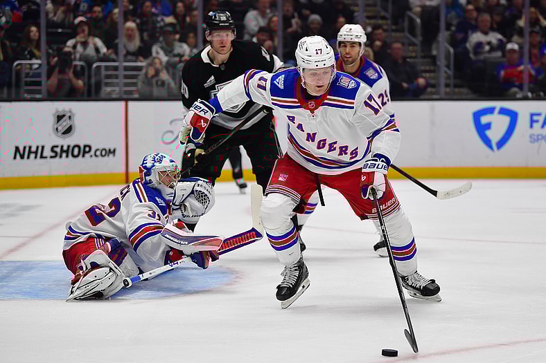 NHL: New York Rangers at Los Angeles Kings