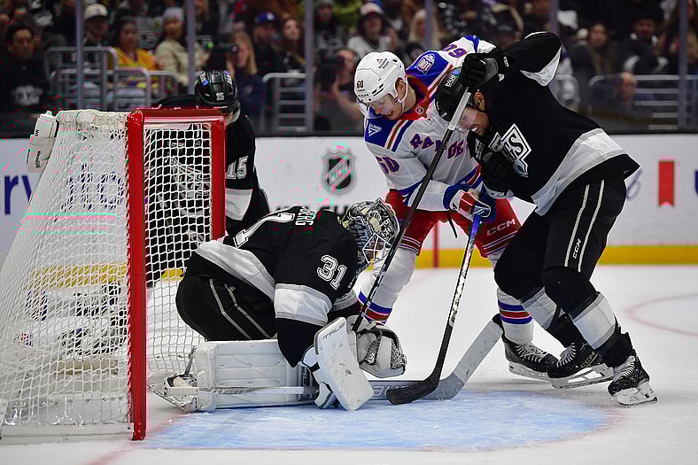 NHL: New York Rangers at Los Angeles Kings