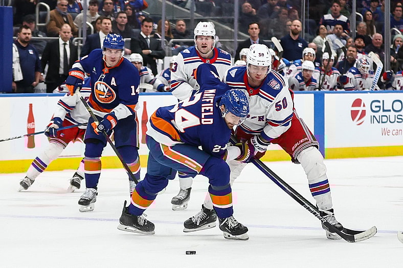 NHL: New York Rangers at New York Islanders