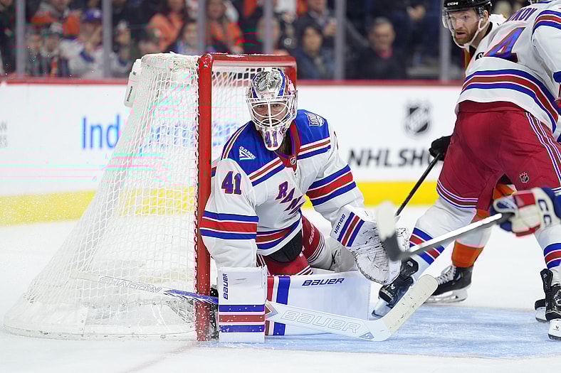 NHL: New York Rangers at Philadelphia Flyers