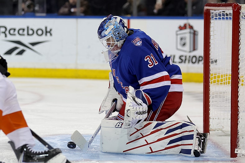 NHL: Philadelphia Flyers at New York Rangers