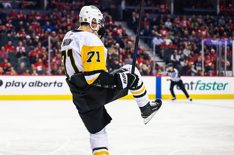 NHL: Pittsburgh Penguins at Calgary Flames